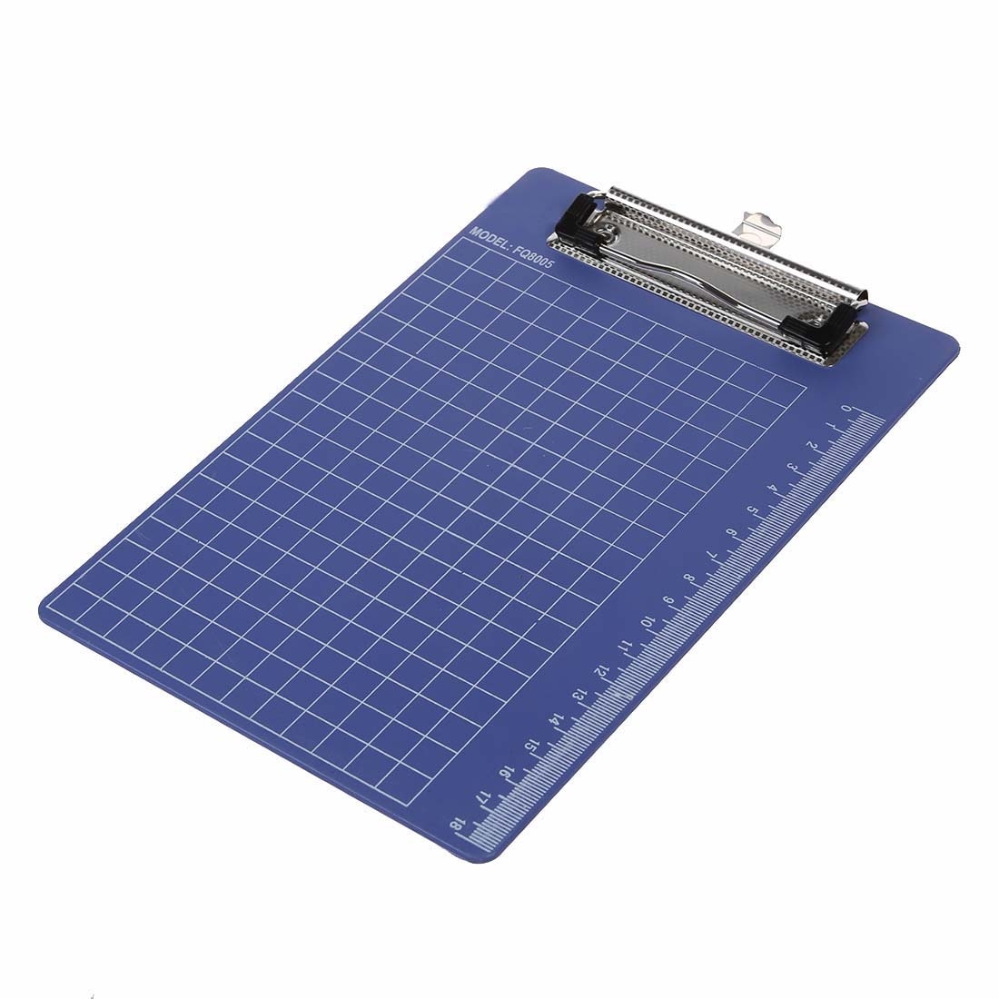 2 stk pad clip holder mappe plast clipboard blå lilla til papir  a5