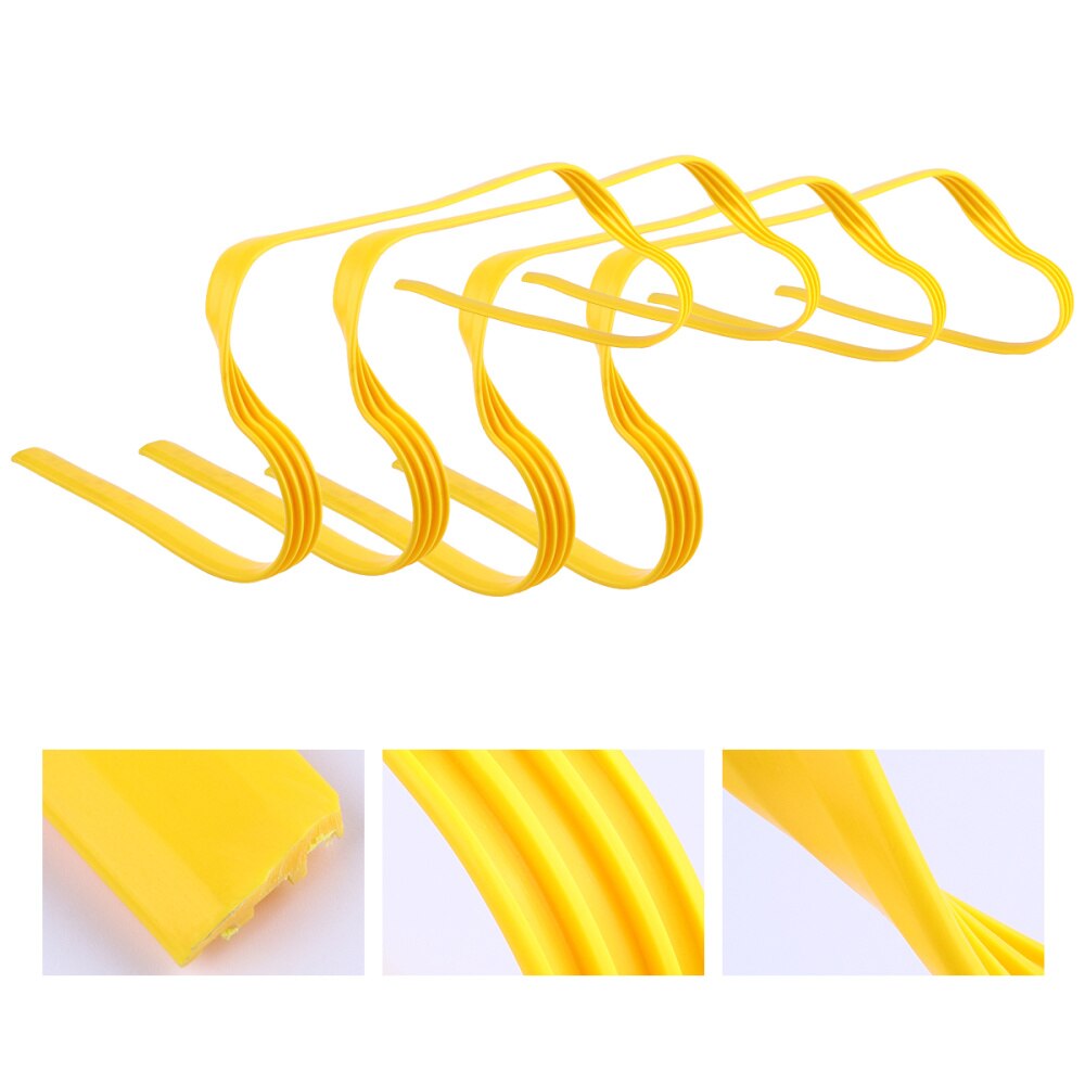 4Pcs Football Training Equipment Small Training Hurdles Speeds Hurdles for Kids