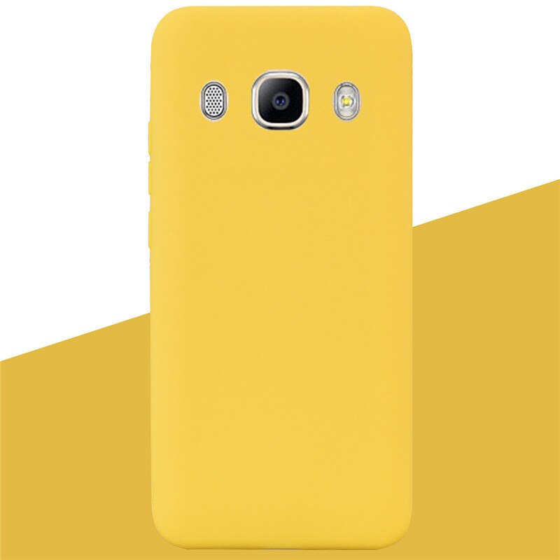 Für Samsung J7 Fall Weiche Silikon Zurück Fall Für Samsung J7 TPU Telefon Fall Für Samsung Galaxy J7 abdeckung Coque Funda: 6 Yellow