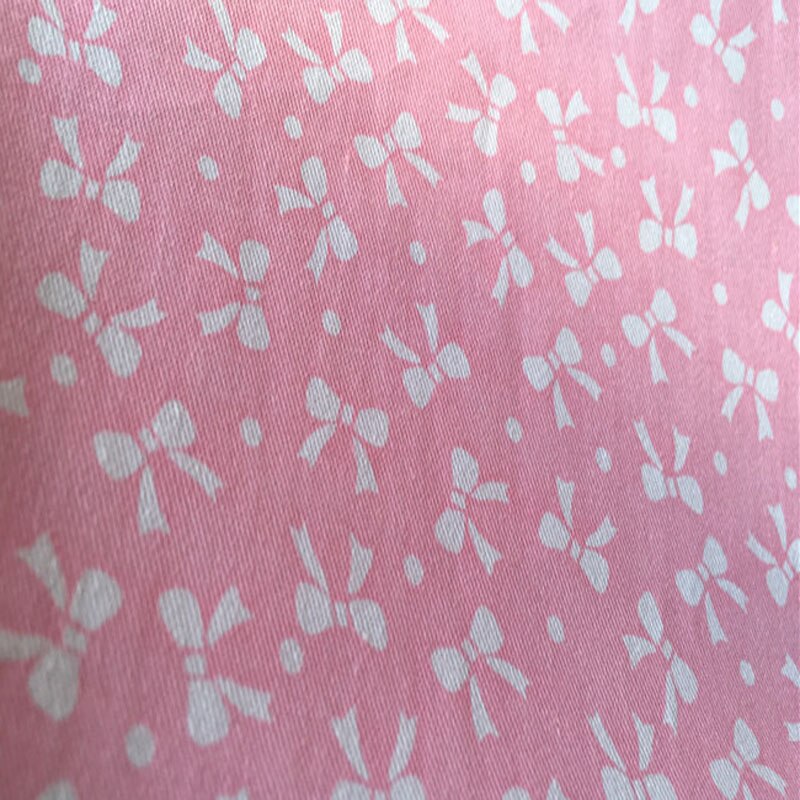 Sappige Aardbei polka dot Katoen Patchwork stof thuis Textiel Quilten stof voor het naaien van 100% katoen materiaal: bowknot dot