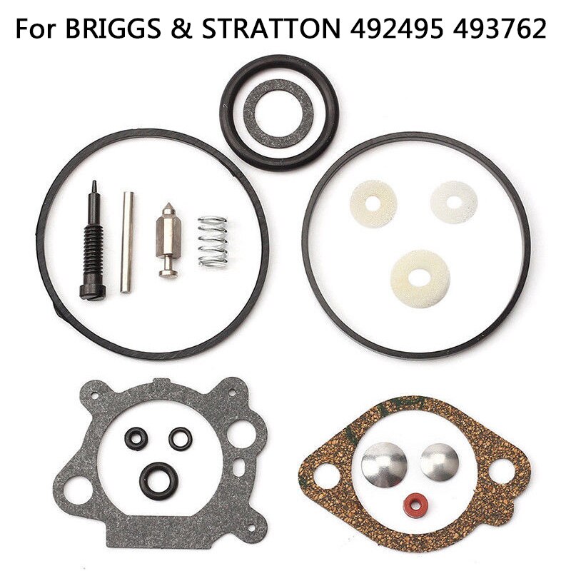 Carburateur Carb Rebuild Reparatie Kit Voor BRIGGS STRATTON #492495 493762 498260 #
