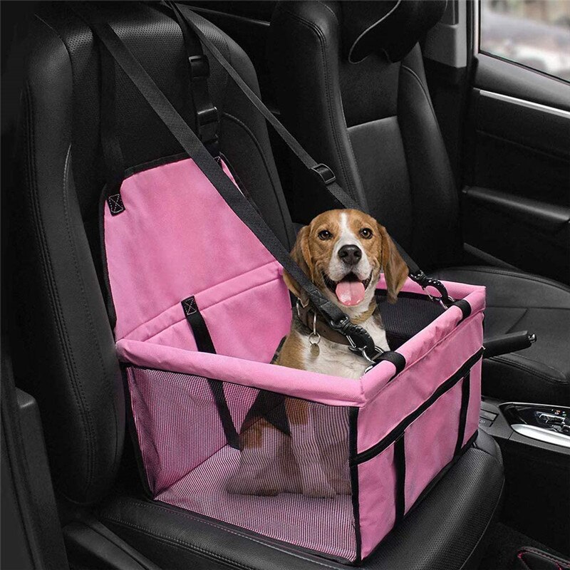 Reise Hund Auto Sitz Abdeckung Klapp Hängematte Haustier Träger Tasche Durchführung Für Katzen Hunde Wasserdichte Träger Pad Perro Autostoel Hond