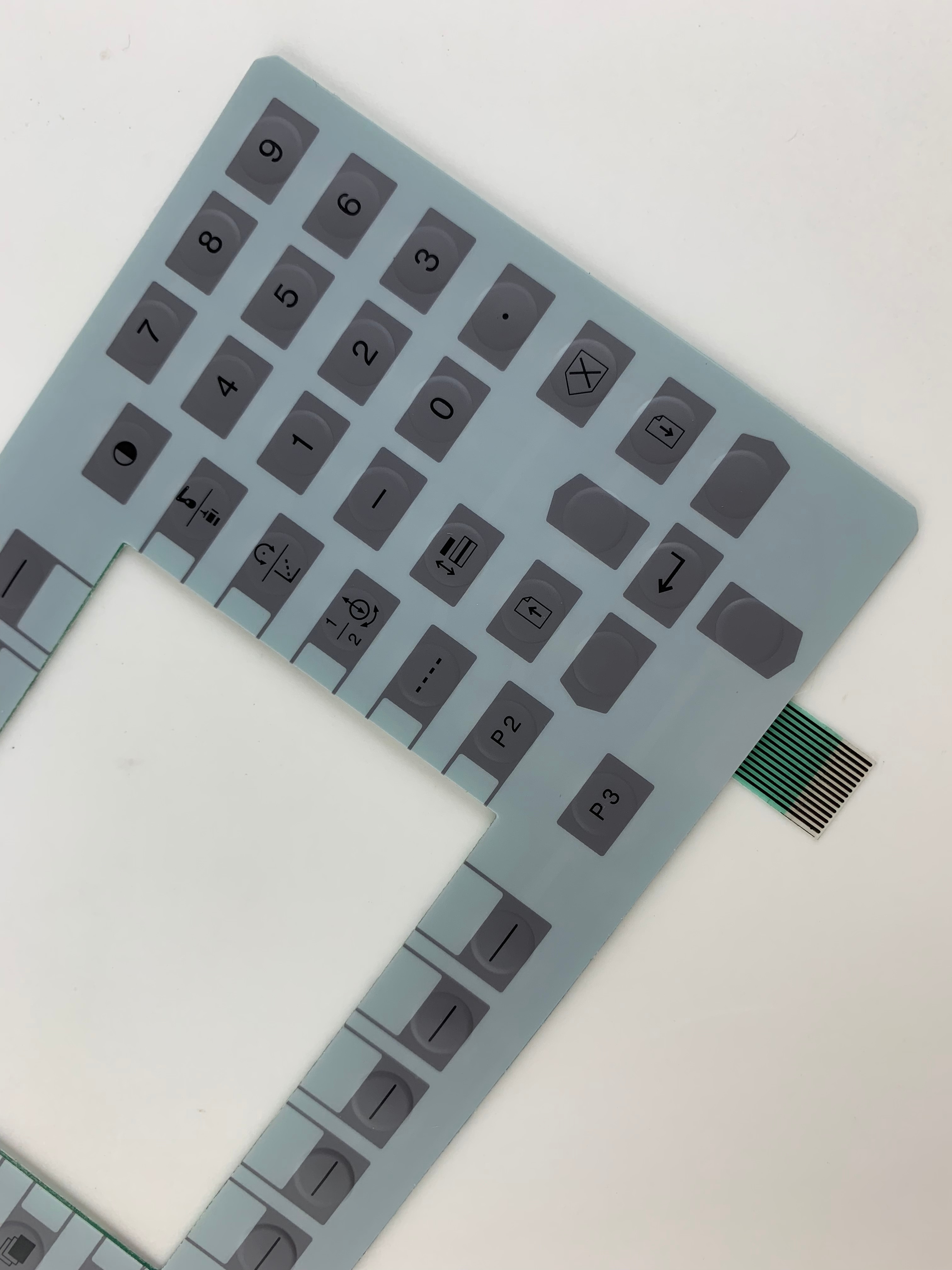 Membraan Toetsenbord Schakelaar voor ABB ITEM: TPU2 ART. NR: 3HNE 00028 Teach Hanger ABB TPU2 3HNE00028 Membraan Toetsenbord Reparatie