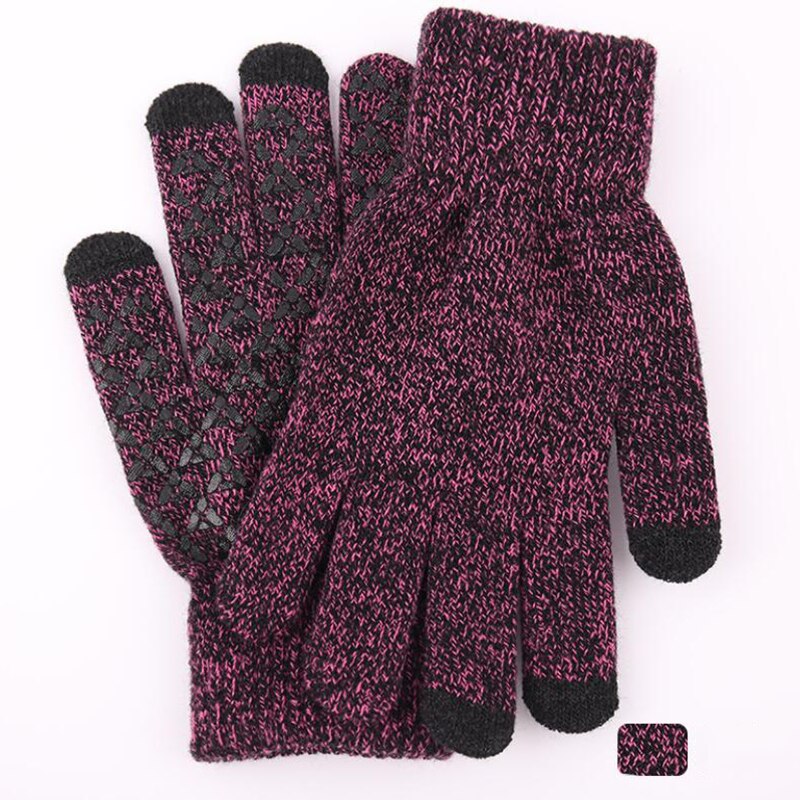 Unisex Touchscreen Winter Thermische Warm Fietsen Fiets Ski Outdoor Camping Wandelen Motorhandschoenen Sport Volledige Vinger Mens: Rood
