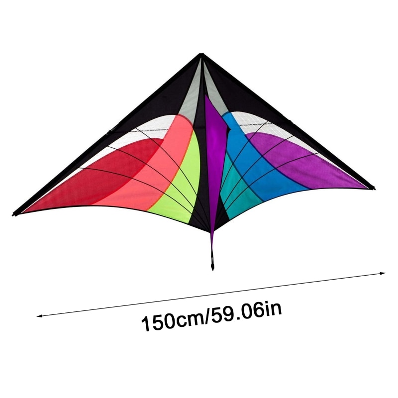 Triangle Spider Kite - Polyester - Outdoor Fun Flying Toy