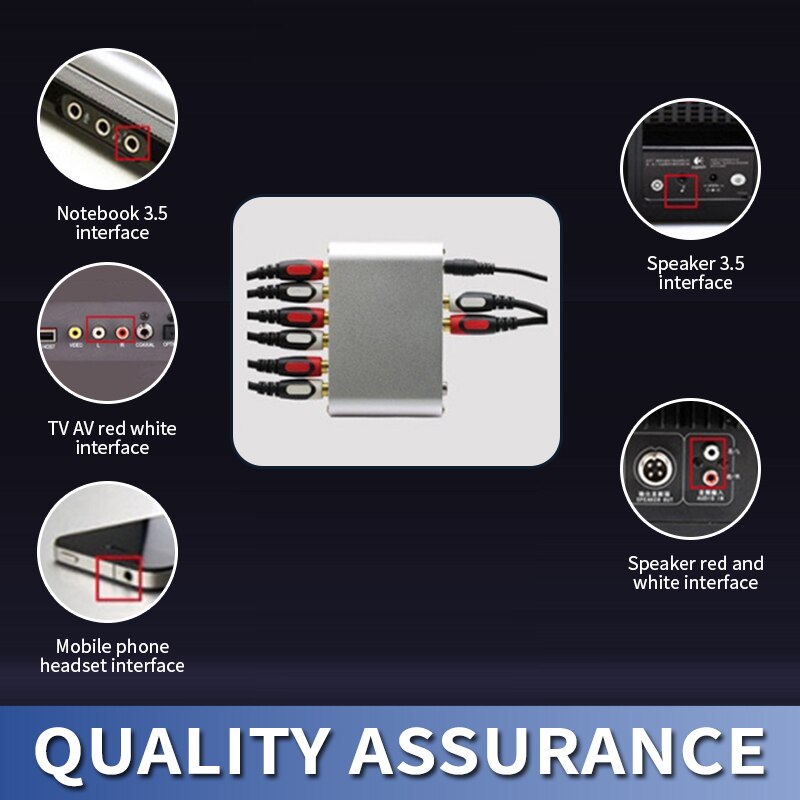 One In And Three Out Or Three In And One Out RCA Audio Input Signal Selector Audiophile Source Switcher With Remote Amplifier