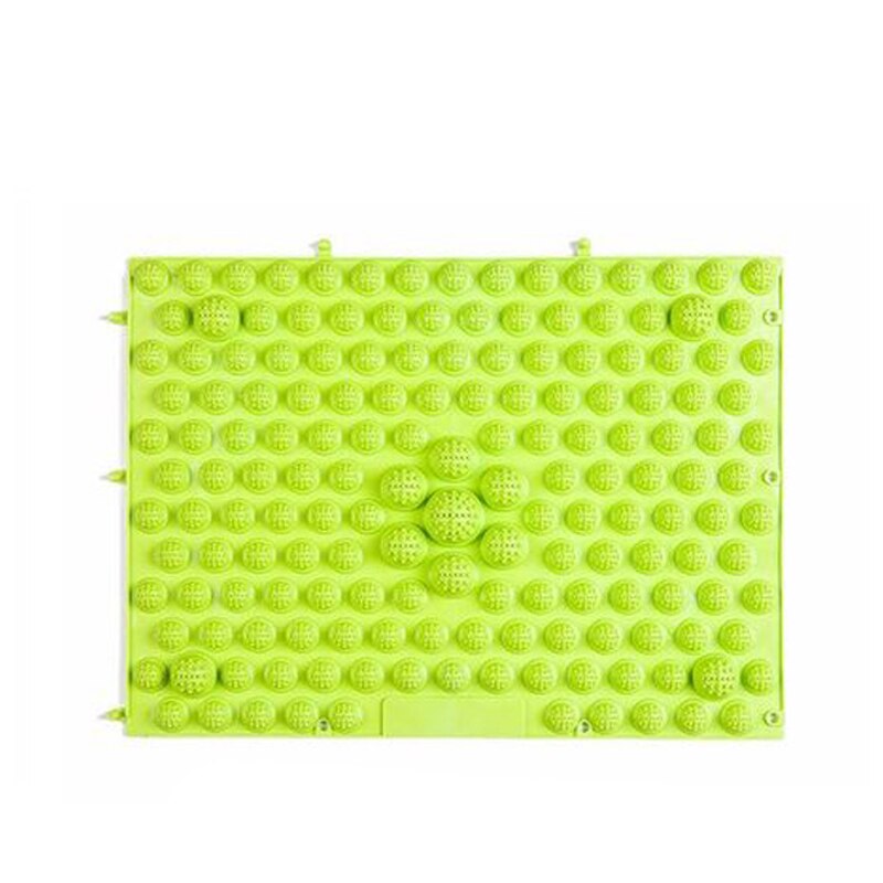 Kids Sport Reflexologie Voet Massage Mat Acupressuur Therapie Kinderen Activiteit Game Zintuiglijke Speelgoed: AAA Green