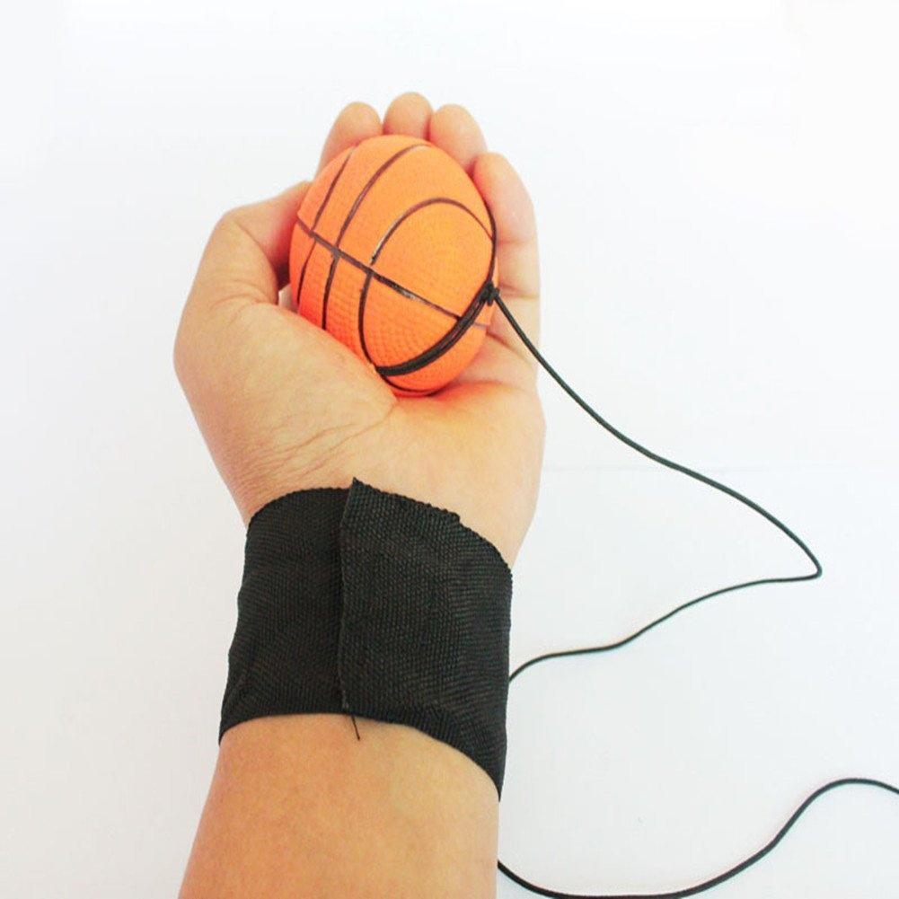 Hoppende armbånd gummibold elastisk snoet rebound finger træning sport legetøj håndled træning hånd finger stivhed lettelse