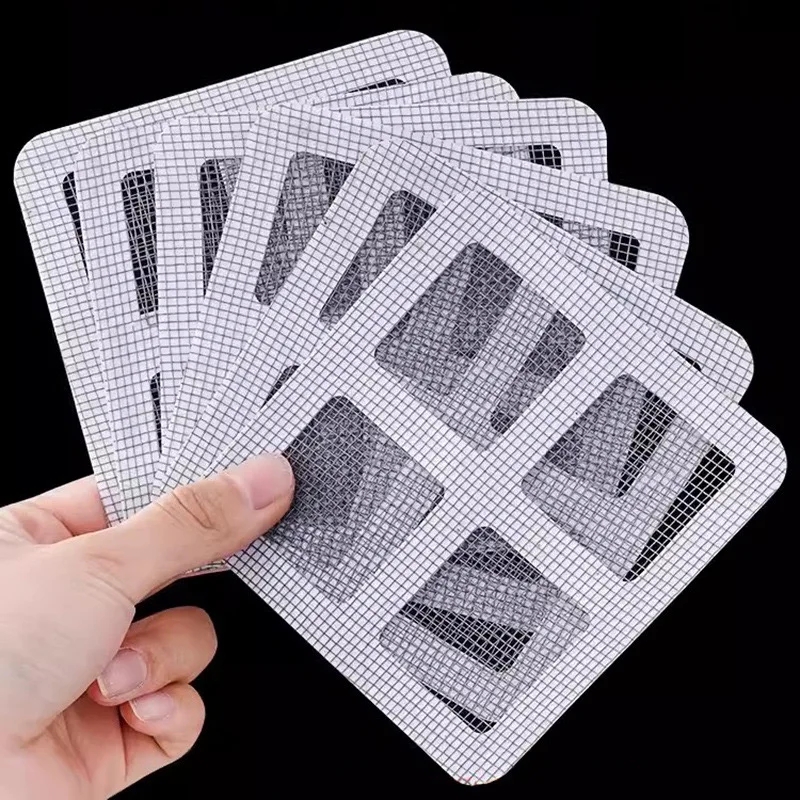 10-30 Stuks Douche Afvoer Haar Vanger Gootsteen Wegwerp Afvoer Sticker Zeven Anti Blokkerende Badkuip Mesh Filter Sticker: S