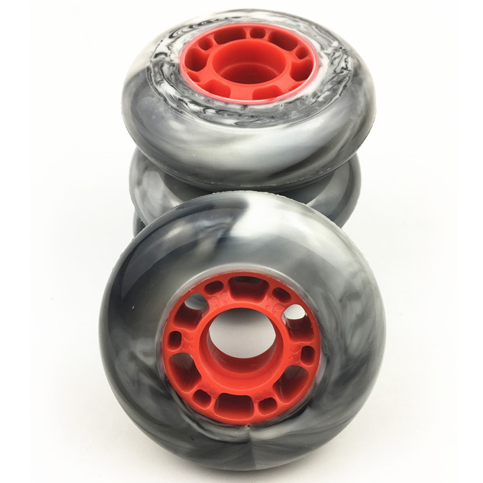 72mm 76mm 80mm 85A Inline Skate Wheels for Slalom Sliding Free Skating Roller Skates for Training Match Kids Adult Patine Tires