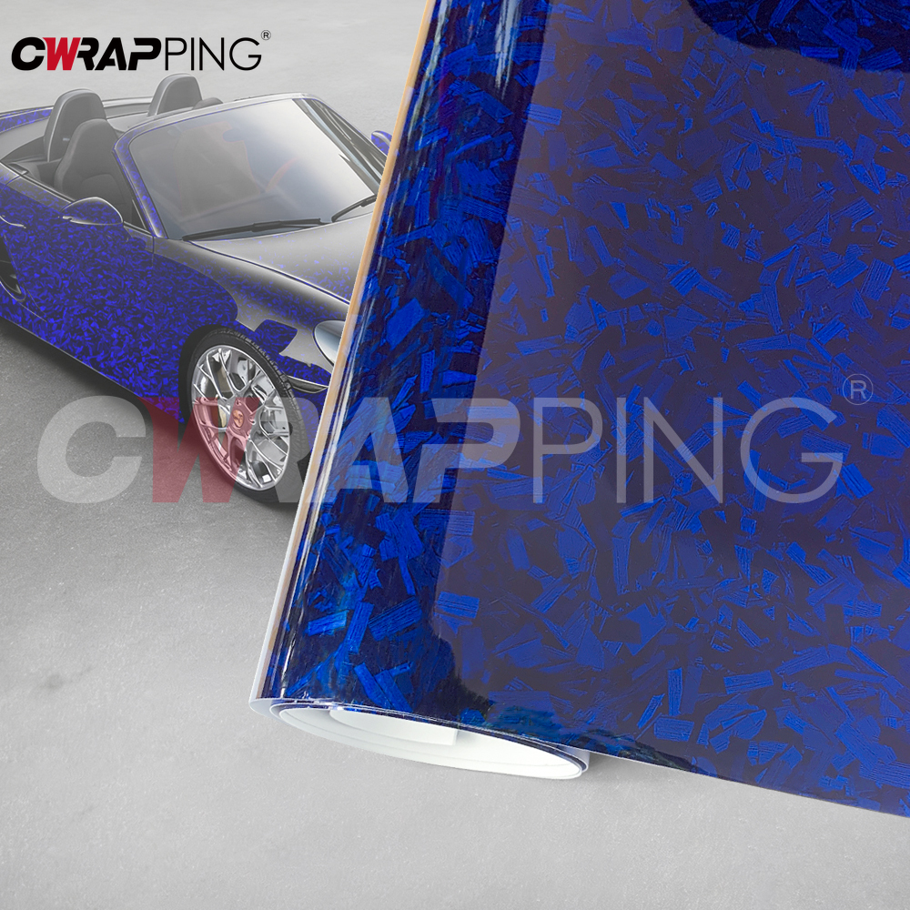 Wrap Vinyl Auto Aufkleber Glänzend Geschmiedet Carbon Faser Auto Aufkleber Wasserdicht Farbe Fahrzeug Dekoration Karosserie Bedecken Motorräder