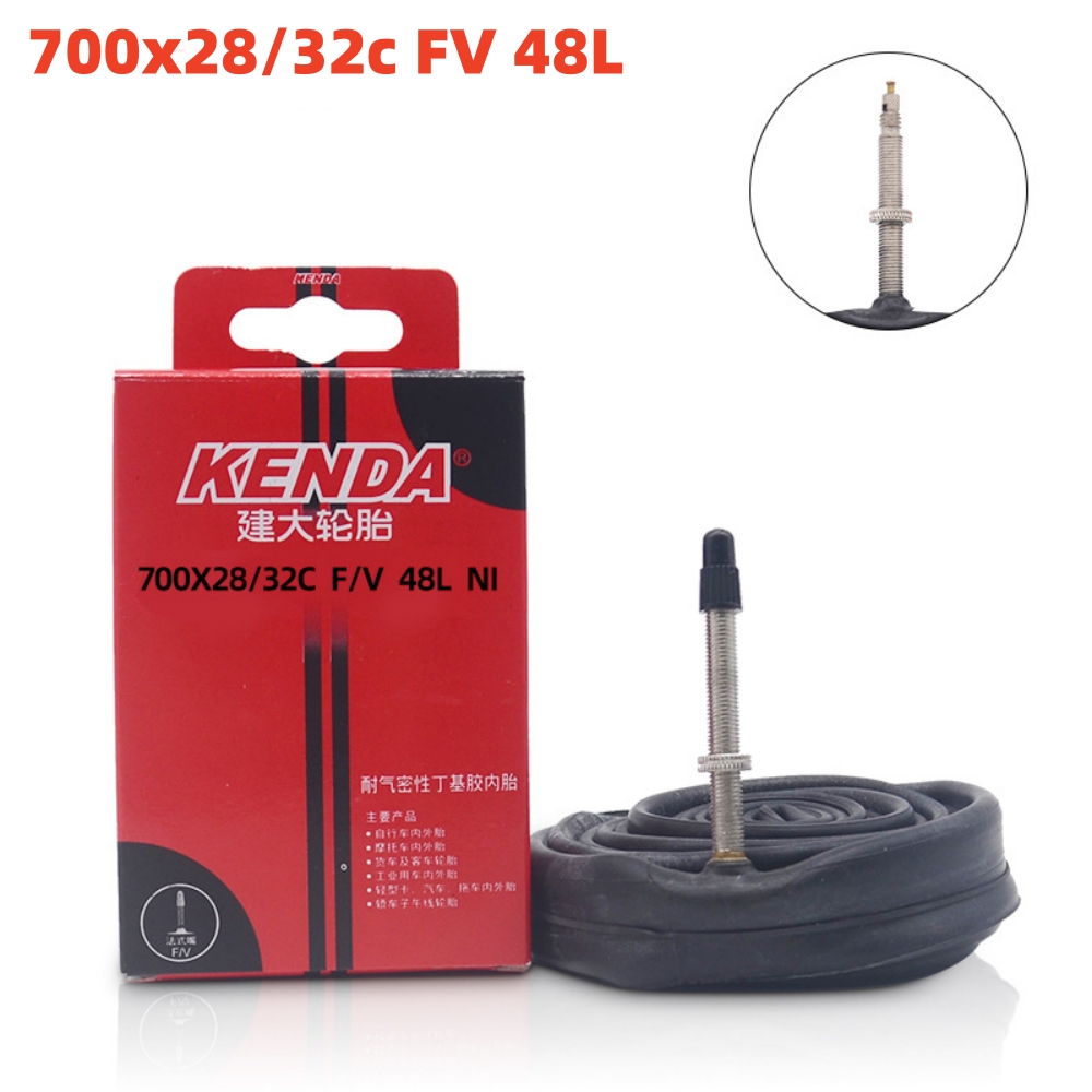 Kenda Fietsbuizen 700X23/25/28/32/35/43c Presta Fv A V Voor Racefietsband Binnenband: Bruin