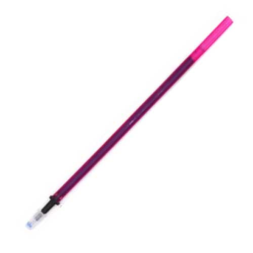 Sletbar pen spids 0.5mm blå sort pen vaskbart håndtag kuglepenne patron salg elev papirvarer kontor pen skrift: 1 stk-lilla refill