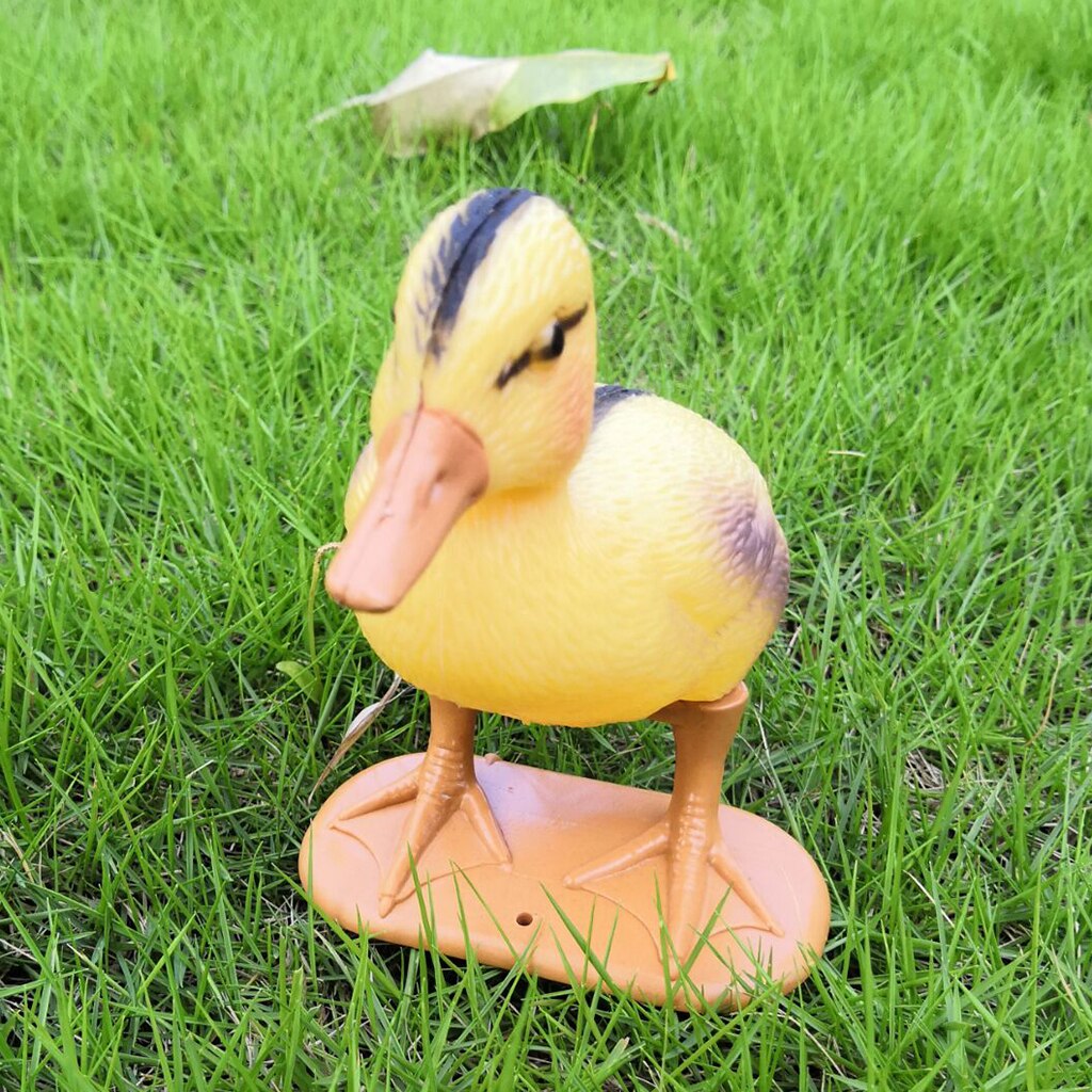 Cute Mandarin Duck Animals Statues Simulation Duck Garden Pond Ornaments