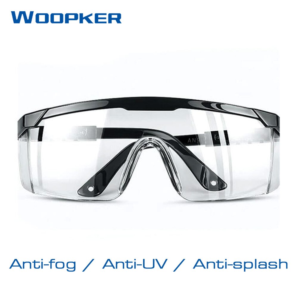 Anti-Fog Oogbescherming Veiligheidsbril Anti-Dust Anti-Shock Goggles Unisex Transparante Oculair