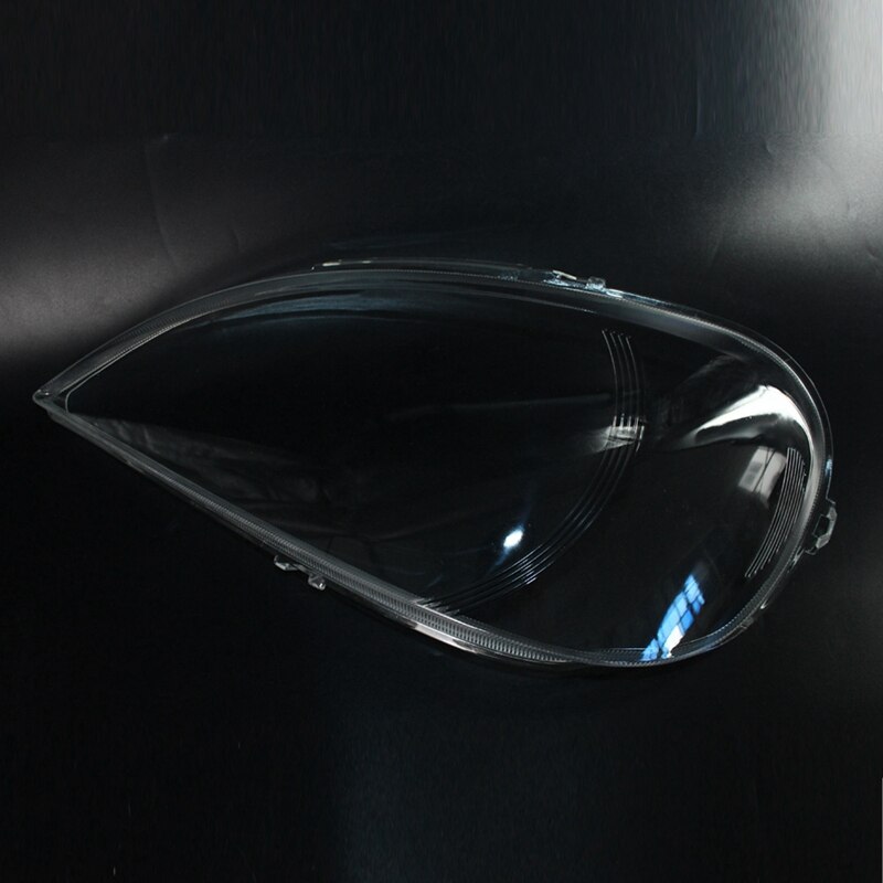 2Pcs Koplampen Transparante Koplampen Transparante Cover Lampenkap Head Light Lamp Shell (Links/Rechts) voor Mercedes Benz W163 Ml