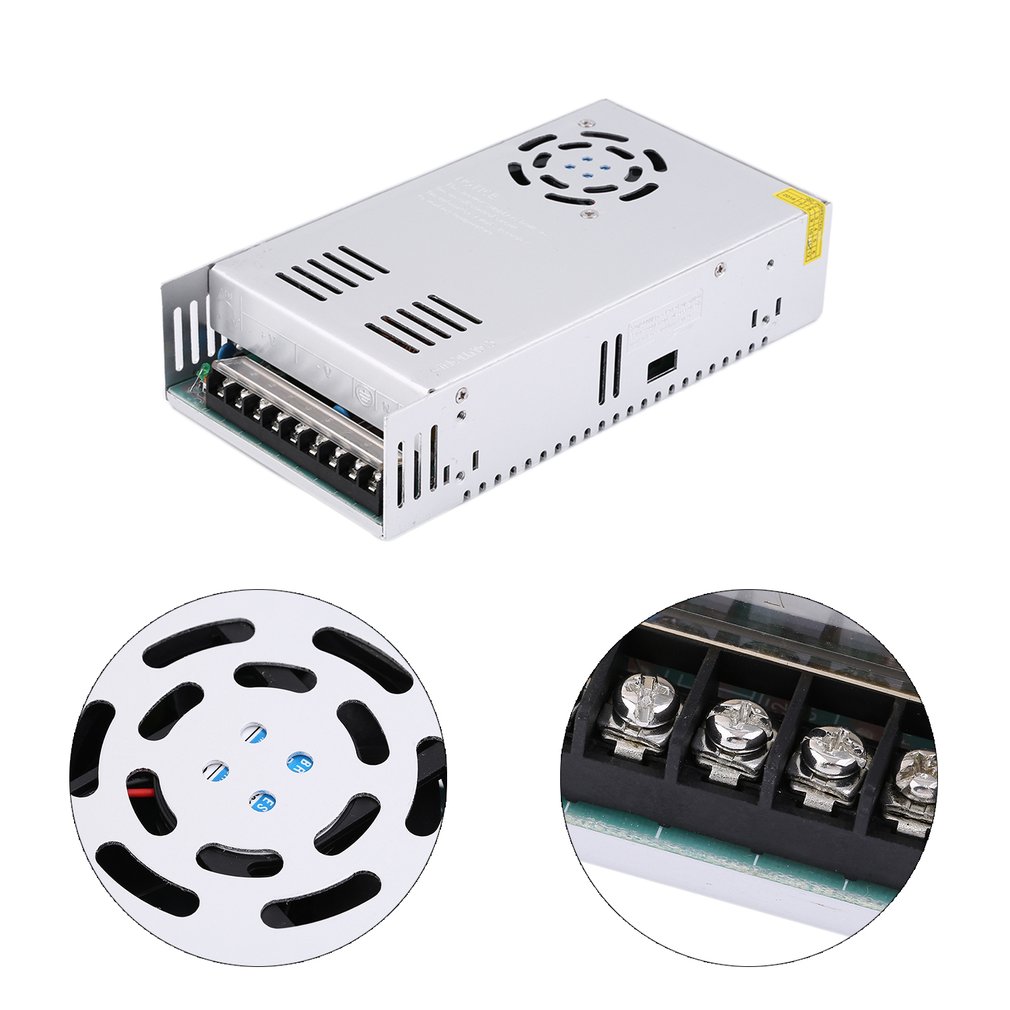 Regulated Switching Power Supply Transformer 115/230V AC for LED Strip Light Lighting 12V 30A 360W