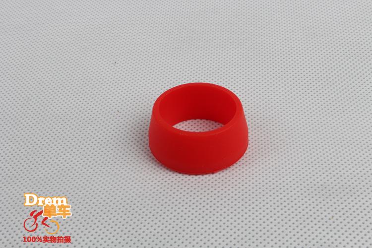 MTB Mountain Road Bicycle Seatpost Cover Silicone Waterproof Protector Seat Post Tube Rubber Ring Dust Cover Cycling Parts: 30-34mmred