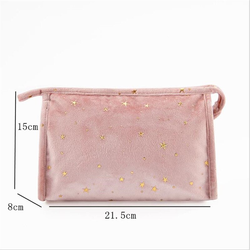 Vrouwelijke Make-Up Tas Neceseries Cosmetische Gevallen Reizen Fluwelen Toiletartikelen Organizer Waterdichte Opslag Wassen Handtassen Sac Maquillage