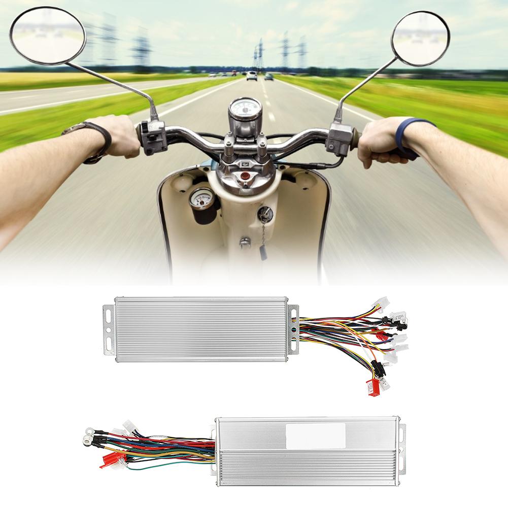 Regulador de Motor sin escobillas DC 36-48V, 1500W, controlador de velocidad para bicicleta eléctrica, Scooter, controlador de Motor 21X8X3.5cm