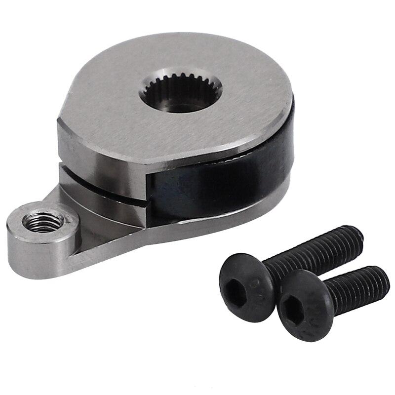 Bras Servo en aluminium 25T, Style à trou unique pour RC 1:10 chenille axiale SCX10 90046 D90 pièces améliorées