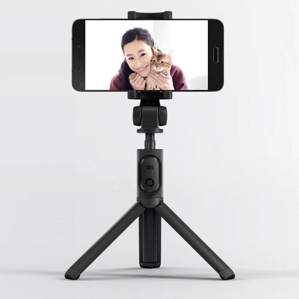 Originele Xiaomi Selfie Stick voor Telefoon Bluetooth Mini Statief Selfiestick met Draadloze Afstandsbediening Sluiter Voor iPhone Samsung Android
