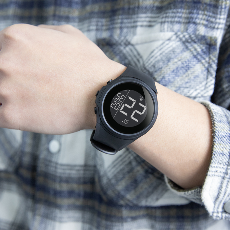 Herren-Digitaluhr, wasserdicht, Sport, multifunktional, Gummi, für Herren, Fitness, Sportler, Zeitmessung, elektronische Uhren, Reloj 2025