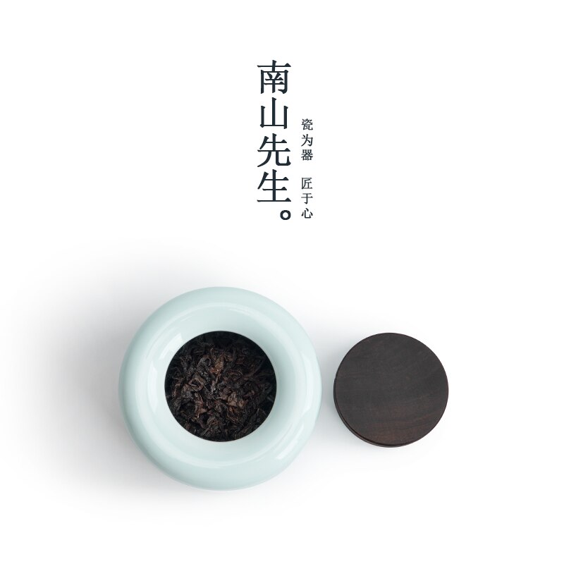 Organizer Tea Coffee Sugar Storage Jars Tea Box Organizer Ceramic Box Container Ceramic Storage Caja Para Te Ceramic Jar