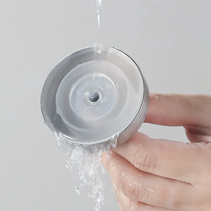 Ganchos de ventosa de acero inoxidable, gancho montado en la pared sin perforaciones, soporte para colgar toallas, ventosa de vacío para baño y cocina, 6/1 ud.
