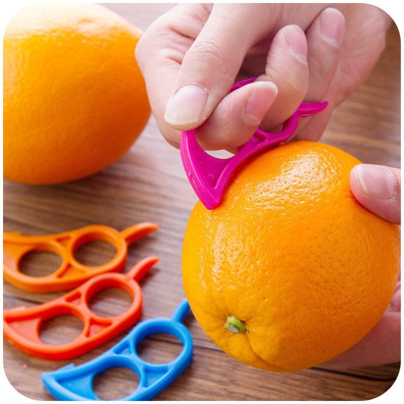 5 Pcs Oranje Schillers Zesters Lemon Slicer Fruit Stripper Opener Citrus Mes Keuken Gereedschap Gadgets