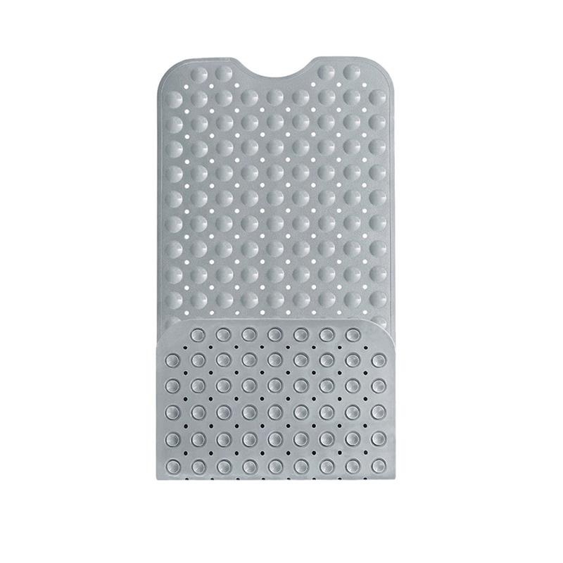 Rechthoek 40*100 CM Bad Tapijt Antislip Badmatten PVC Anti-Slip Badmat Zachte Badkamer massage Mat Veiligheid Met Zuignappen