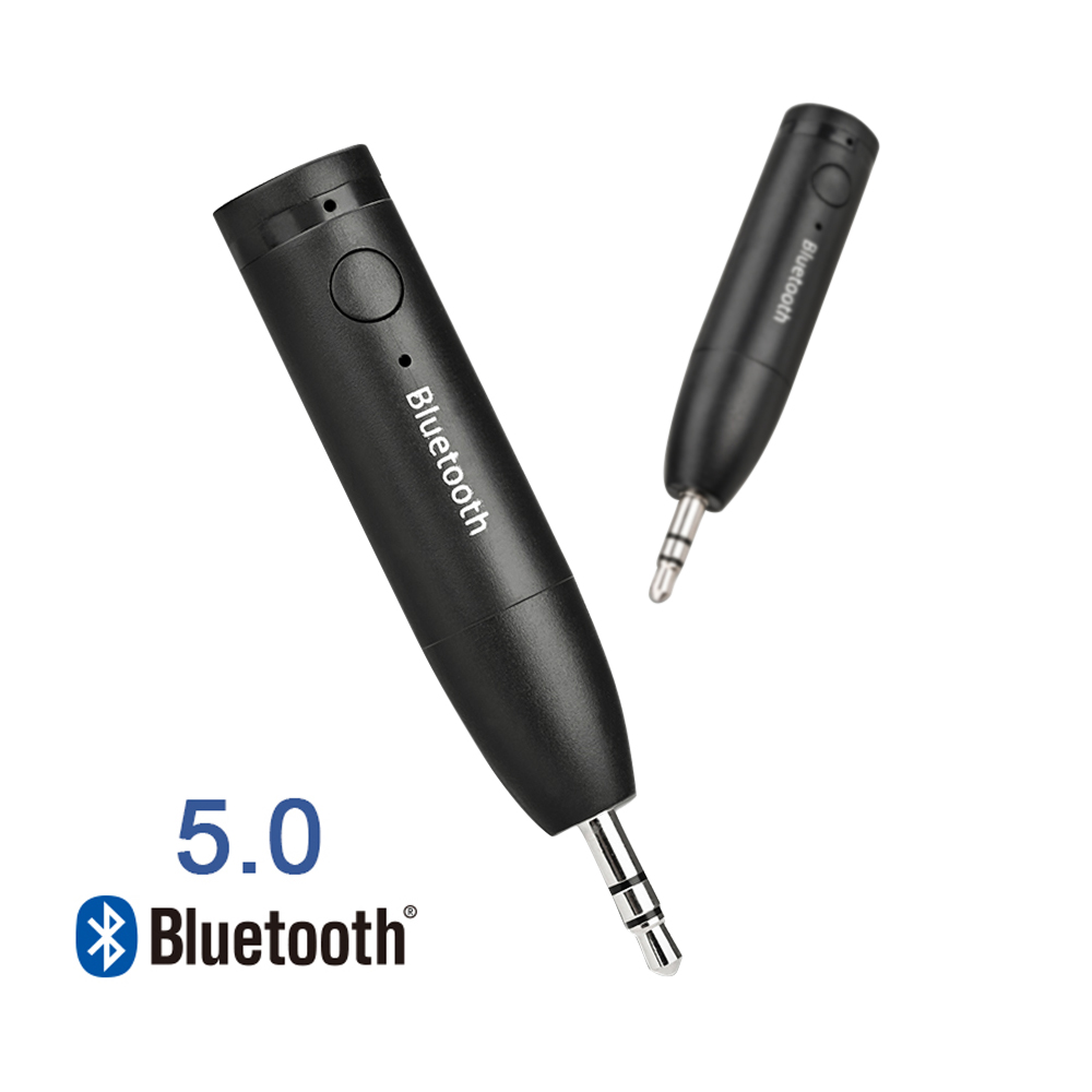 Receptor Bluetooth 5,0 de 3,5mm, Mini conector inalámbrico de 3,5mm, AUX, adaptador de Audio de música estéreo manos libres para kit de coche, auriculares y altavoz