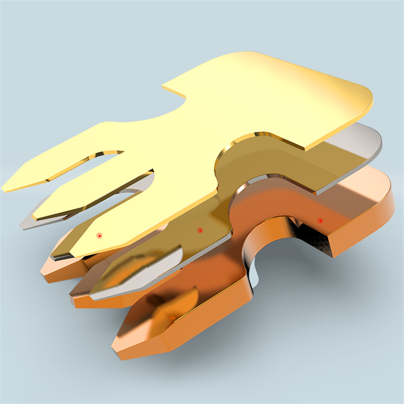 AMPCOM CAT6 Shielded RJ45 Modular Plug Connector 8P8C Crimp End Ethernet Cable Ethernet Connector Gold-Plated 50U