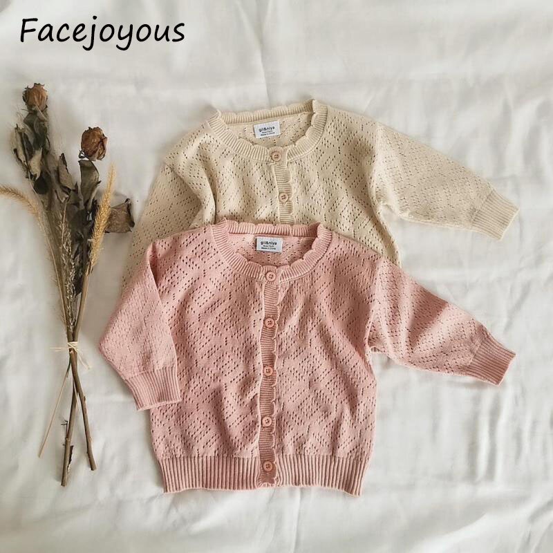 Baby Meisje Truien Lente Baby Kleding Met Lange Mouwen Gebreide Truien Wollen Kids Tops Vest Summer Infant Zon Jas