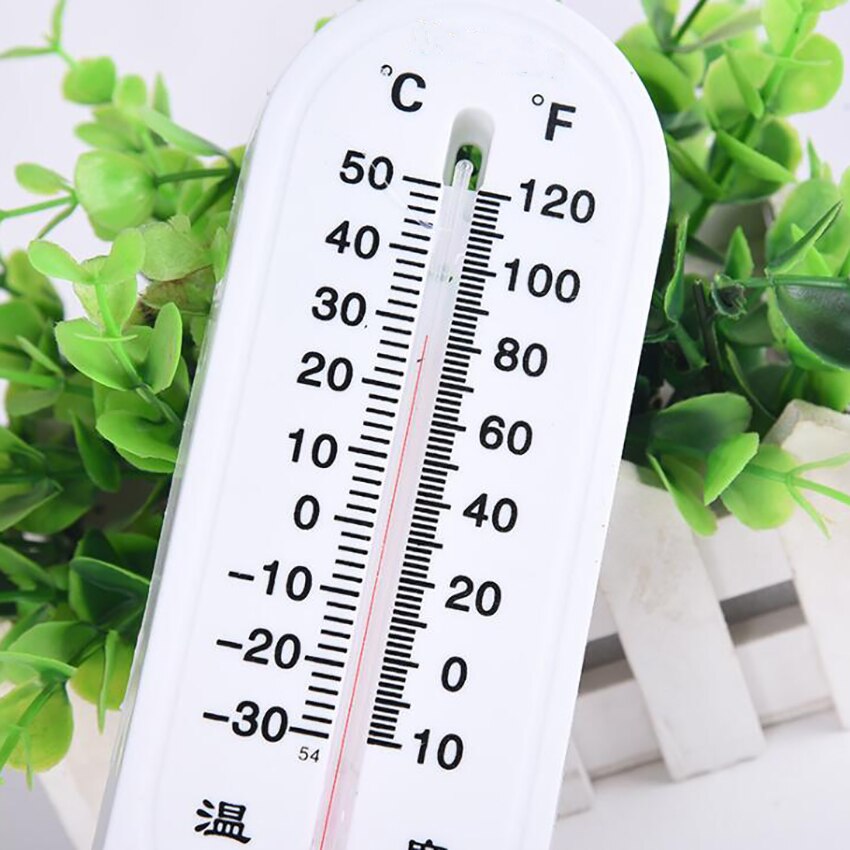 Thermometer binnen met vochtigheidswand verticale thermometer / hygrometer, temperatuurmonitor voor huis tuin buiten kantoor