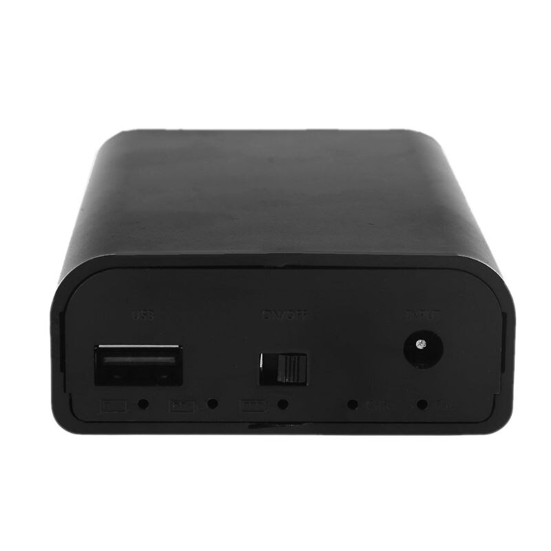 Universele Qc 3.0 Usb Dc 12V Output 6X18650 Batterijen Diy Power Bank Doos Snelle Oplader Voor Gsm wifi Router Led Licht