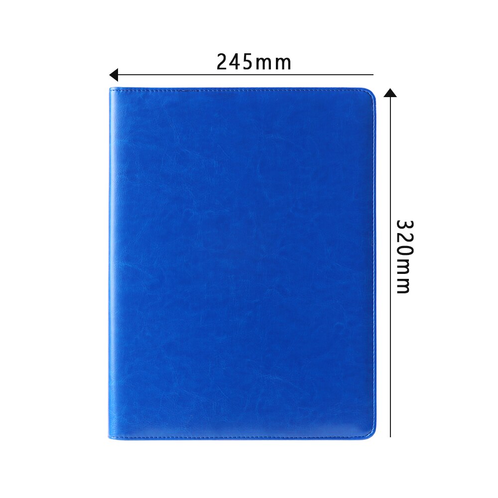A4 PU Leather File Folder With Calculator Multi-function Business Document Pads Manager Portfolio Office Supplies