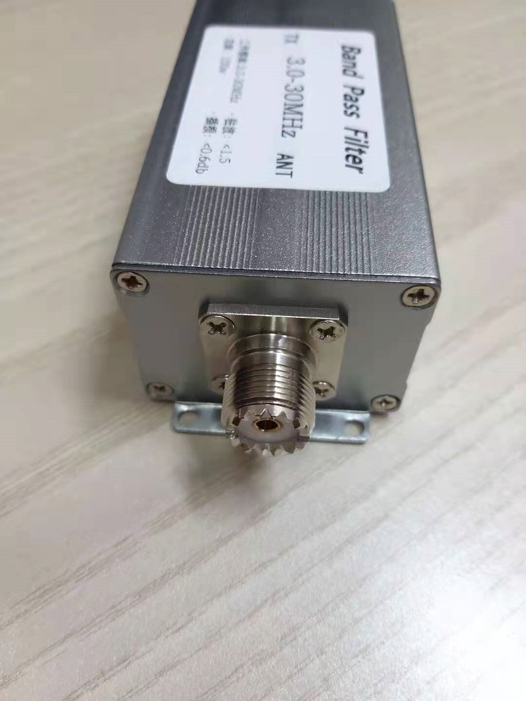 3-30MHz band pass filter BPF filter M female LC filter Improve selectivity SNR