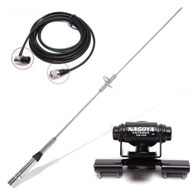 Baofeng nagoya NL-770S banda dupla uhf/vhf 144/430mhz 150w 2.15/3.0dbi antena sl16/UHF-J/m tipo rádio do carro antena de rádio móvel