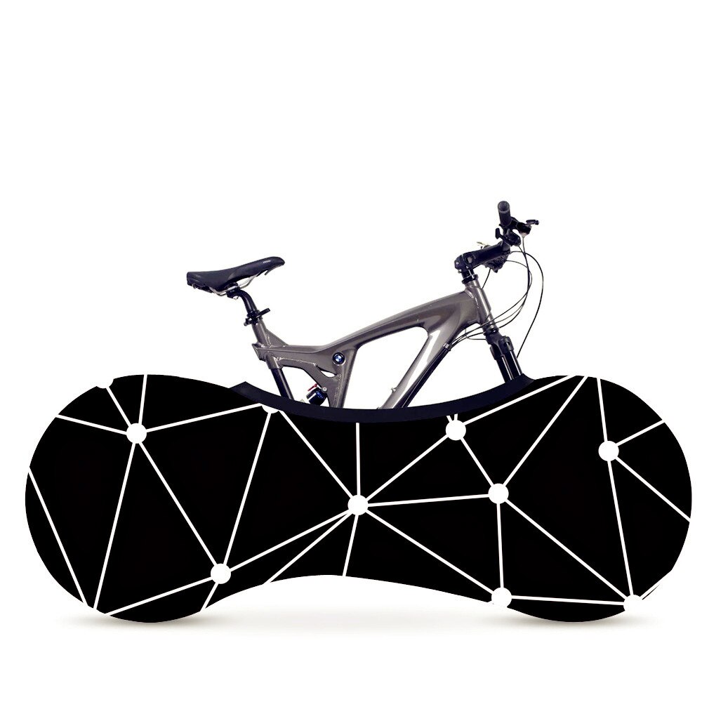 26-29 tommer cykelcover geometric line serie indendørs cykelcover funda cykeltilbehør støvtæt ridsesikker opbevaringstaske: 11
