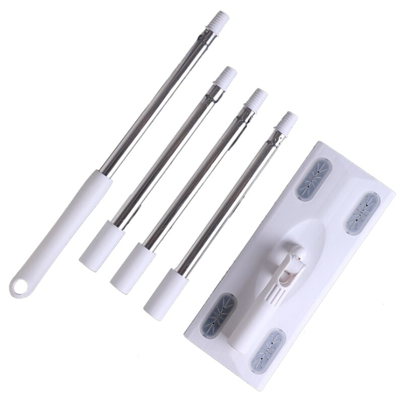 Mopa electrostática para recoger el polvo, toallitas desechables de papel al vacío para el suelo, mopa plana, herramienta de limpieza para el hogar