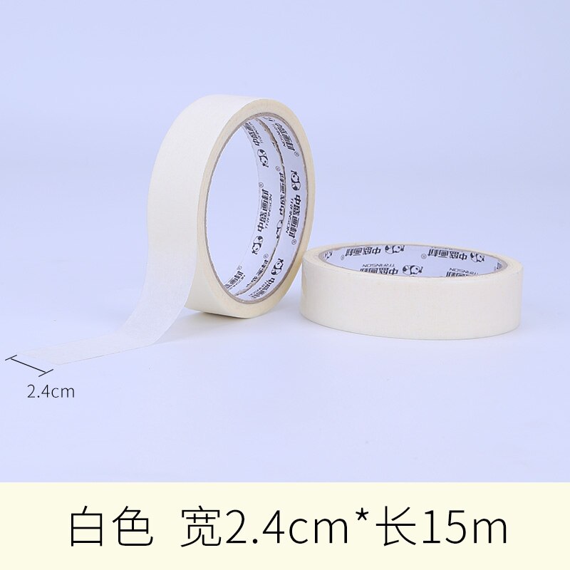 Pure Color Masking Washi Tape Adhesive Tape Stickers DIY Paper Stationery Tapes Art Materials Fasteners Office School Supplies: B