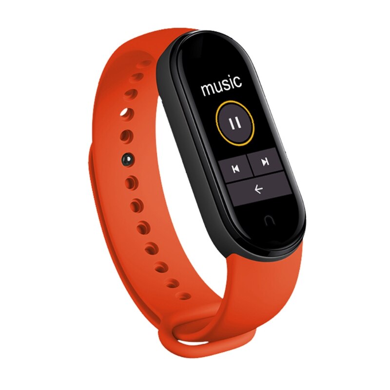 M6 Smart Horloges Voor Mannen En Vrouwen Smart Band Horloges Hartslag Bloeddruk Sleep Monitor Stappenteller: R