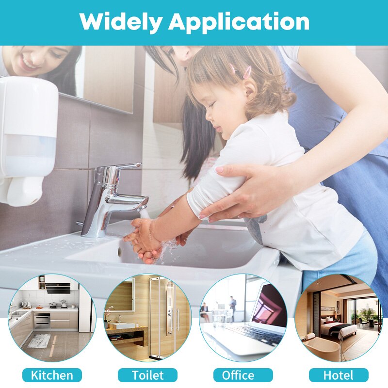 D2 Cute Panda Portable Automatic Liquid Soap Dispenser Bathroom Kitchen For Kid Touchless Induction Foam Bubble Antiseptic Hands