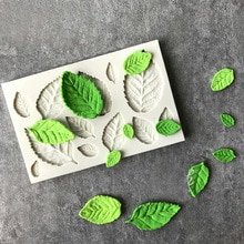 Patisserie Fondant Cakevorm Leaf Shaped Silicone Molde Taart Decoreren Gereedschappen Bakken Tools Voor Gebak
