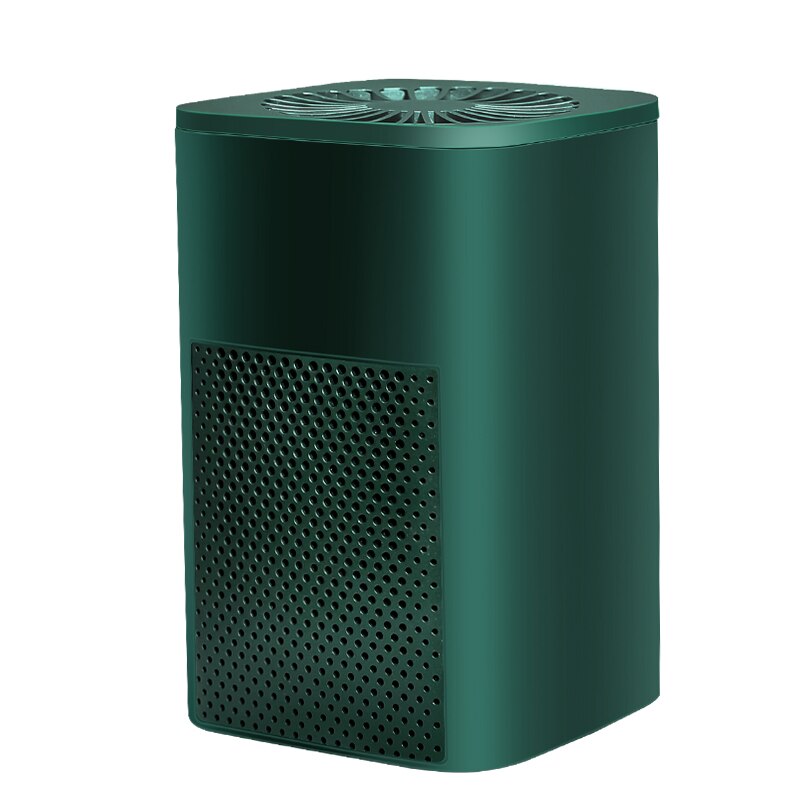 Air-Purifier Ozone Generator Ionizer Generator Purification Home Toilet Deodorizer Pet Deodorizer USB Air Purifie For Bedroom: green