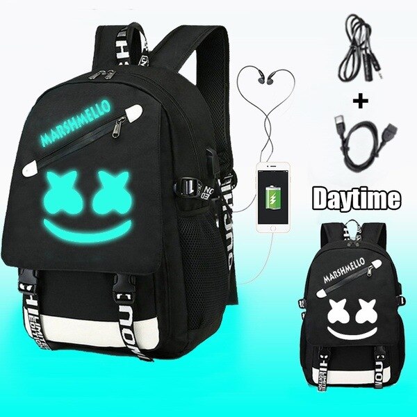 Luminoso mochila para homem e mulher impermeável mochila de viagem esportes ao ar livre montanhismo masculino mochila