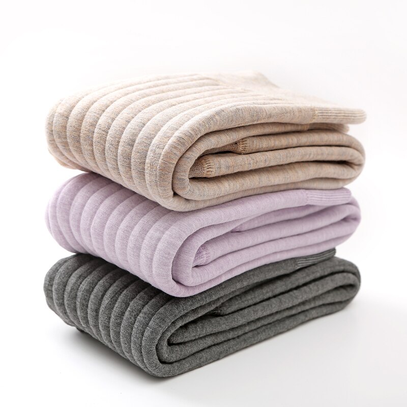 Leggings chauds d'hiver pour filles | Pantalons épais pour enfants, pantalons en velours de coton, taille élastique pour garçons,