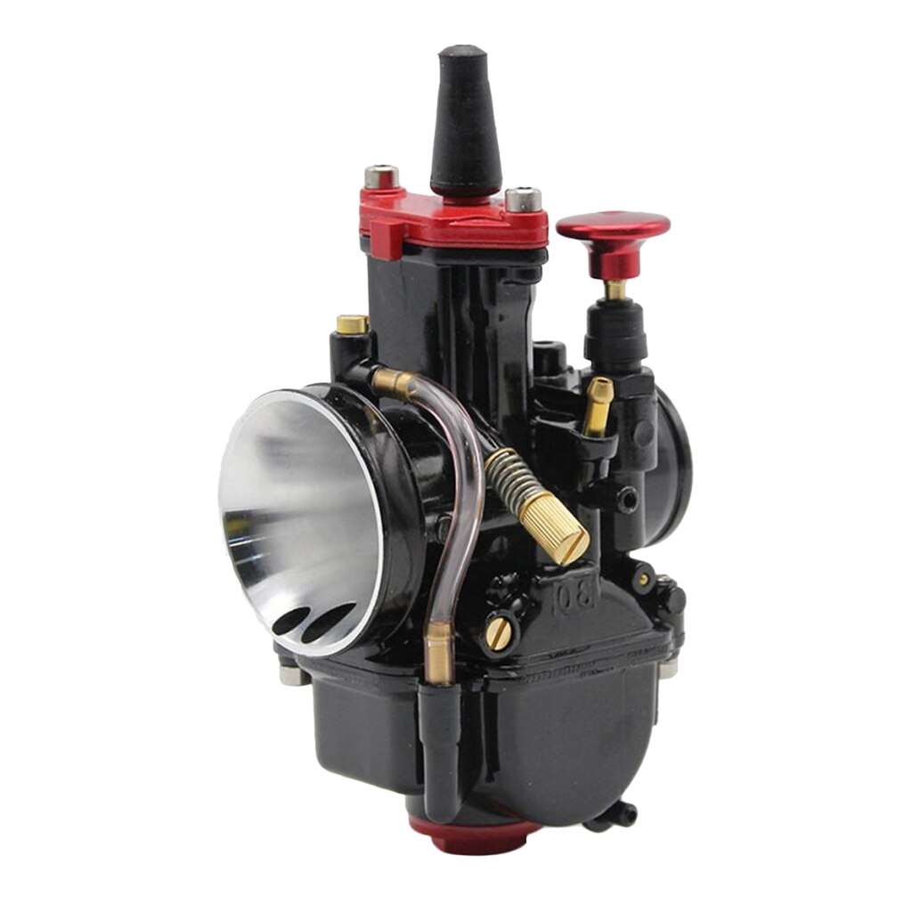 Carburador Universal 30mm 100-350cc ATV con boquillas para PWK negro