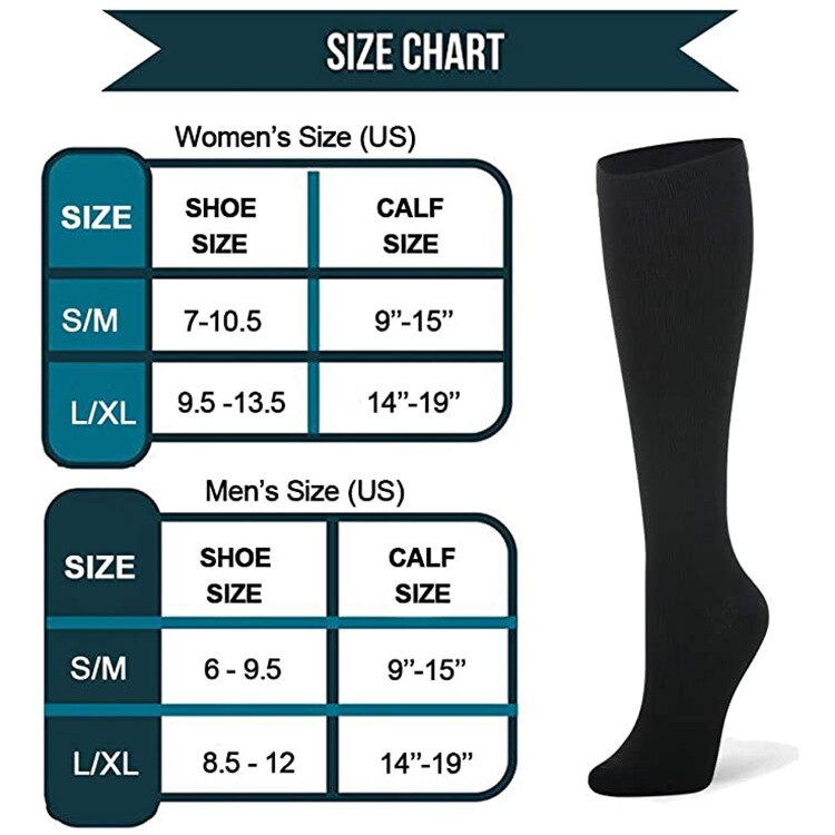 Knee High Compression Sock Sport Compression Sock Adult Compression Sock Calcetines Compresivos Medias De Compresion